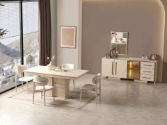 Loft Yemek Odası Takımı